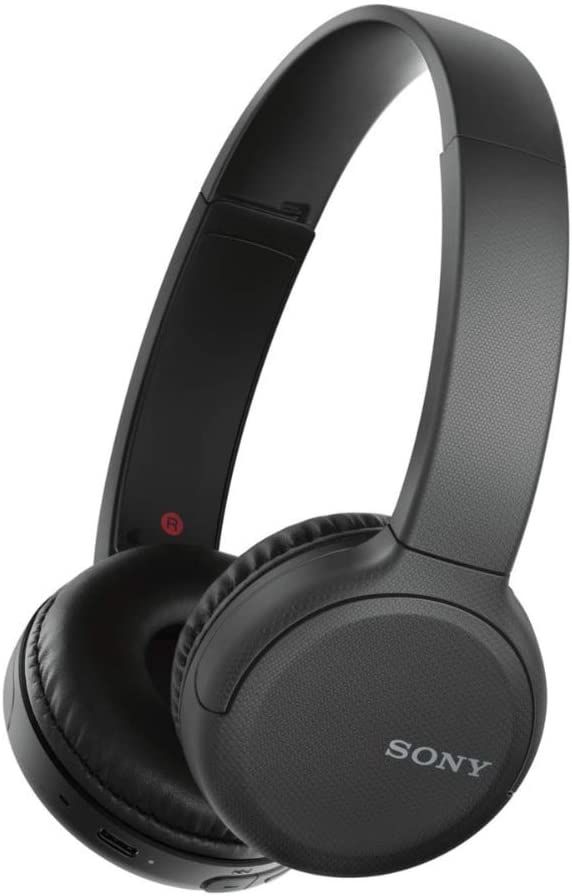 matjarii Sony WH CH510 Wireless In Ear Headphones Black WHCH510 B with Knox Gear Hard Case