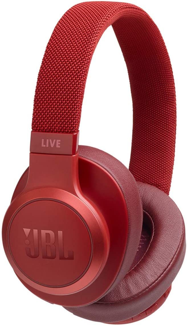 matjarii JBL LIVE 500BT Wireless over ear headphones red Jordan