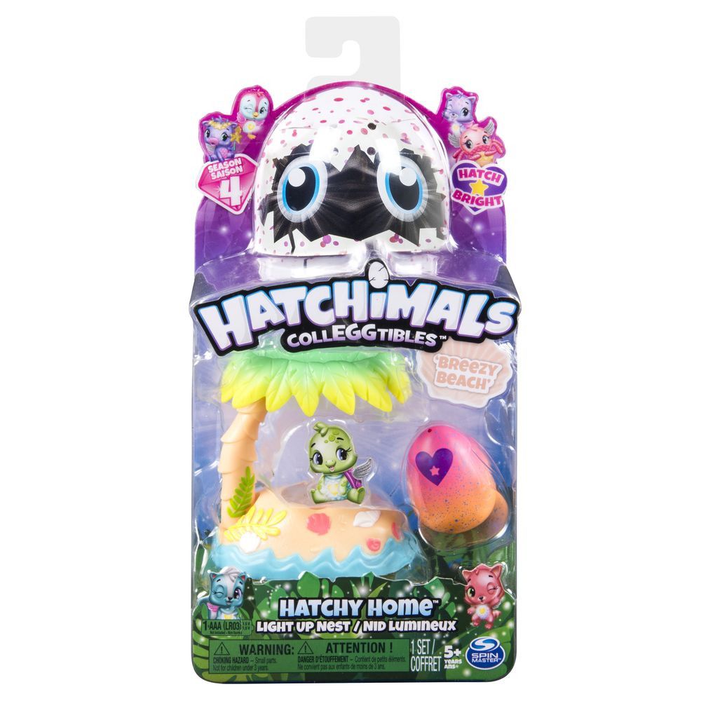 matjarii Hatchimals CollEGGtibles Breezy Beach Hatchy Home Season 4 Jordan