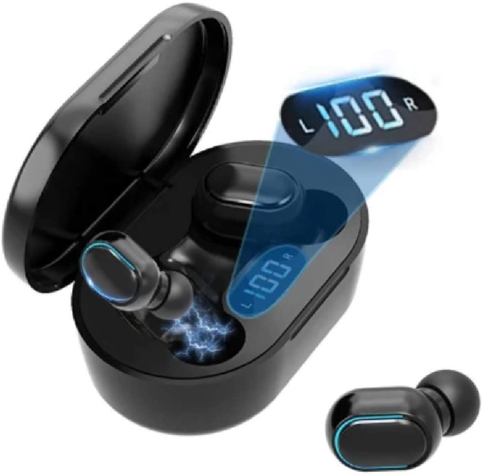 matjarii.com | E7S TWS Bluetooth 5.0 Earphone Touch Control Stereo