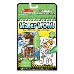 Melissa & Doug Water WOW! Pet Mazes - ON The GO Travel Activity
