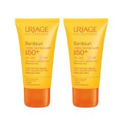 Buy One Get One Free Uriage Bariesun Creme Teintee Claire SPF 50+, Fair Tinted Cream, 50ml