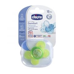 Chicco Physio Comfort Lumi (12M+) Silicone 1 Piece - Green
