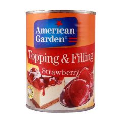 American Garden Topping And Filling Strawberry 595g