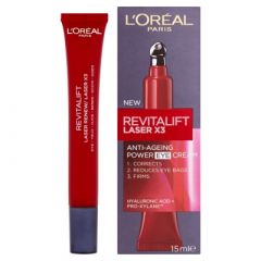 LOREAL Revitalift Laser x3 Anti-Ageing Power Eye Cream 15ml