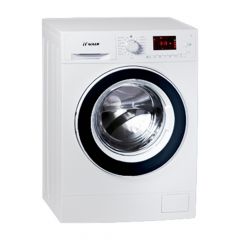  ITWash washing machine 8 kg, 1400 cycles, white color with black door