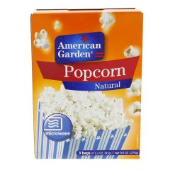 American Garden Popcorn Natural 2 x 273g