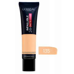 Loreal Infallible 24H Matte Cover Radiant Vanilla Foundation No.135