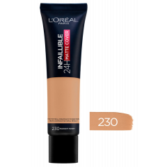 Loreal Infallible 24H Matte Cover Radiant Honey Foundation No.230