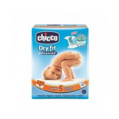 Chicco Diapers Dry Fit Advance - Size 5 Junior 12-25Kg - 17 Pieces