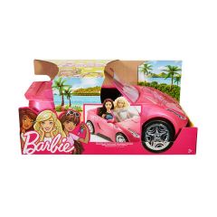New Barbie Glam Convertible Car 2 Seats