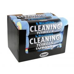 Kent Q6600 Car Care Microfibre Cleaning Towels