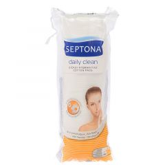 Septona 2 Ways Face Cotton Round Cotton Pads 70 Pieces