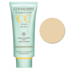 Coverderm Complete Care CC Light Beige Face Cream 40ml