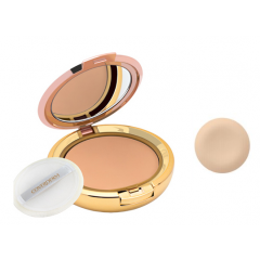 Coverderm Compact Waterproof Dry Sensitive Skin Face Powder No.1