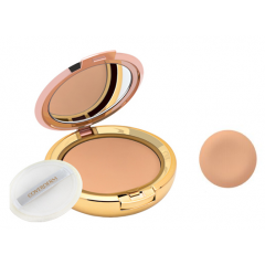 Coverderm Compact Waterproof Dry Sensitive Skin Face Powder No.4