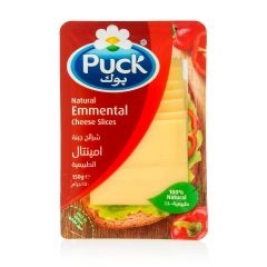 Puck Natural Emmental Cheese Slices 150 G