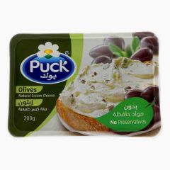 Puck Cream Cheese Spread With Olives 200g