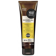 Hello Nature Shower Gel with Marula Oil 250ml