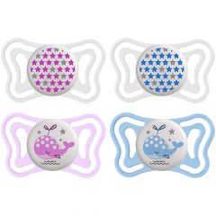 Chicco Physio Light pacifier 2-6m (silicone nipple) 
