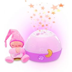 Chicco Goodnight Stars Soft Musical Nightlight - Pink