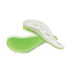 Cala Tangle-Free Hair Brush 66745, Green/Leaf 