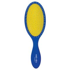 Cala Wet And Dry Hair Brush 66798, Cobalt Blue/Yellow