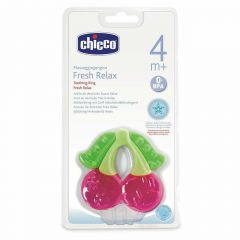 Chicco Fresh Relax Teething Ring Cherry 4 Months