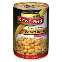 NewLand Baked Beans In Tomato Sauce 400g