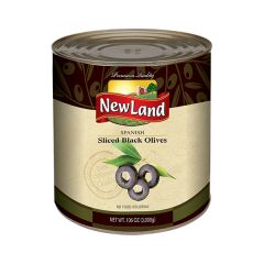 NewLand  Spanish Sliced Black Olives 3Kg 