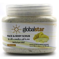 Globalstar Banana Face And Body Scrub 500ml