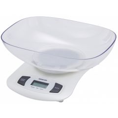 Sencor SKS 4001WH S.k.s, 4001 Wh Kitchen Scales With Practical, Removable Bowl
