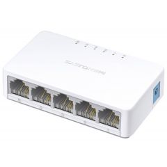 Mercusys Switch MS105 Unmanaged, 5 RJ-45 ports, 2K, 1Gbps