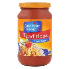 American Garden Traditional Pasta Sauce 14oz 397g
