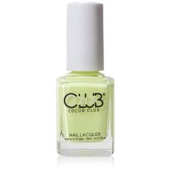Color Club Nail Lacquer Under the Blacklight, Neon Pastel Collection, Light Yellow 