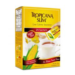 Tropicana Slim Low Calorie Sweetener 25 Sachets 50g