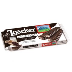 Loacker Cocoa & Milk Wafer   175G