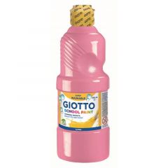 Giotto School Paint Pink 500ml