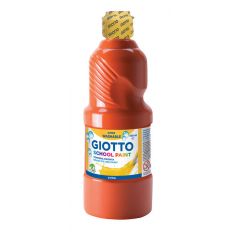  Giotto School Paint Scarlet Red 500ml