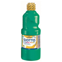 Giotto School Paint Green 500ml