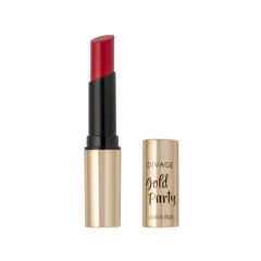 Divage Lipstick Gold Party No. 02 Luxutious Red