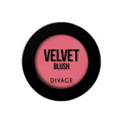 Divage Velvet Compact Powder Blush No. 8704 Rose