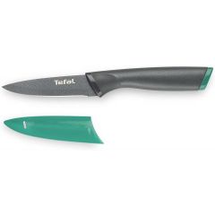 Tefal  Paring Knife and Case, Plastic, Gray, .9 cm