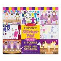 Melissa & Doug Reusable Sticker Pad Dress-Up
