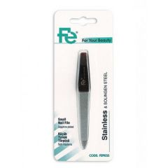 FE Small Sapphire Plated Nail File Stainless And Solingen Steel ,FEPI035
