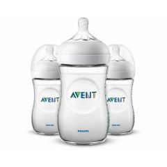 Avent Baby Bottles, Trible, 260ml