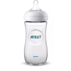 Philips Avent Natural Baby Bottle, Fast Flow Teat, 6m+, 330ml