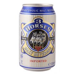 3 horse classic malt beverage 330 ml