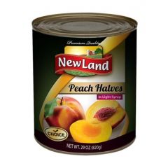 NewLand Peach Halves 820g