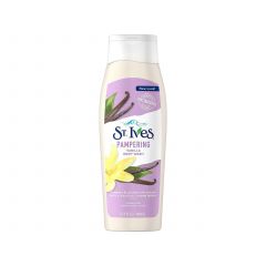St. Ives Swiss Formula Moisturizing Body Wash, Creamy Vanilla  400 Ml